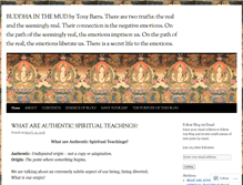 Tablet Screenshot of buddhainthemud.com